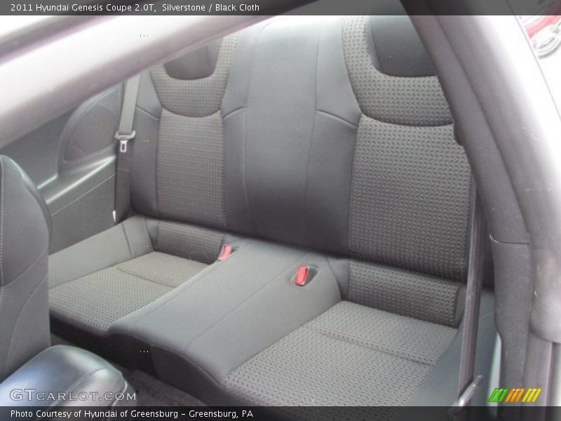 Silverstone / Black Cloth 2011 Hyundai Genesis Coupe 2.0T