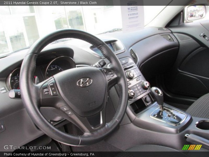 Silverstone / Black Cloth 2011 Hyundai Genesis Coupe 2.0T