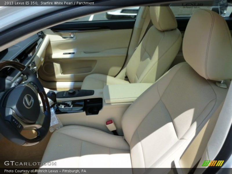 Starfire White Pearl / Parchment 2013 Lexus ES 350
