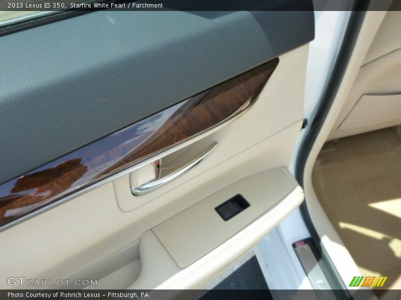 Starfire White Pearl / Parchment 2013 Lexus ES 350