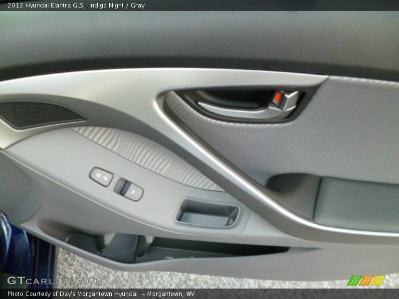 Indigo Night / Gray 2013 Hyundai Elantra GLS