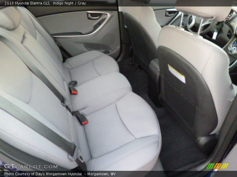 Indigo Night / Gray 2013 Hyundai Elantra GLS