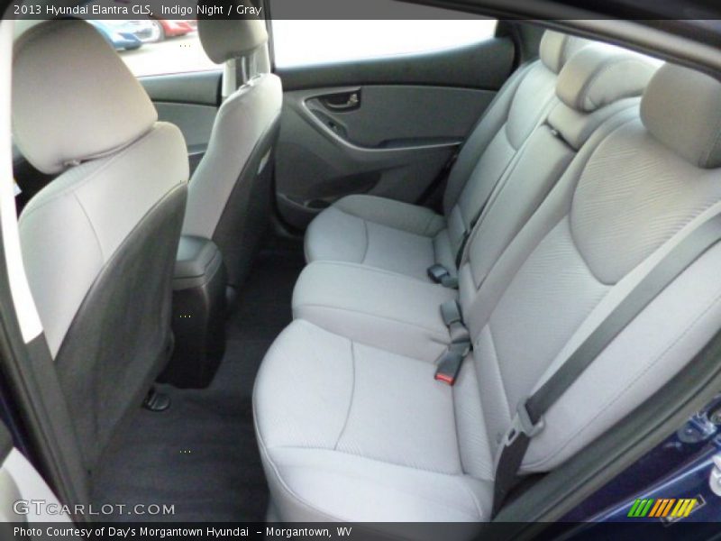 Indigo Night / Gray 2013 Hyundai Elantra GLS