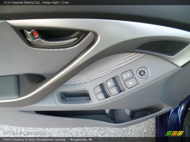 Indigo Night / Gray 2013 Hyundai Elantra GLS