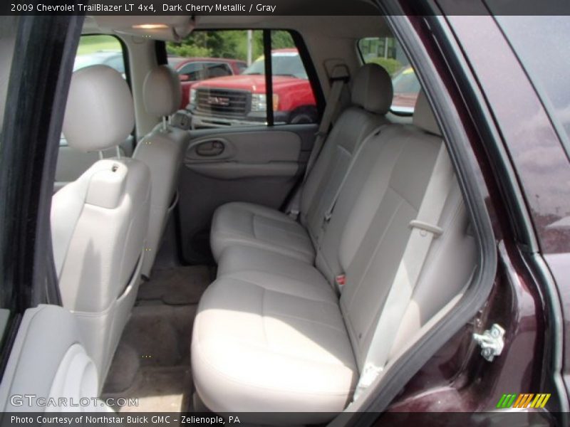 Rear Seat of 2009 TrailBlazer LT 4x4