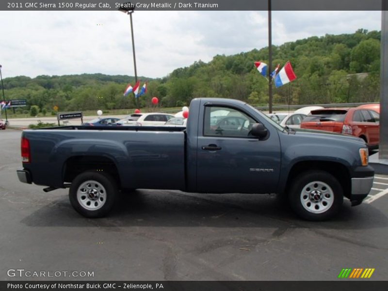 Stealth Gray Metallic / Dark Titanium 2011 GMC Sierra 1500 Regular Cab