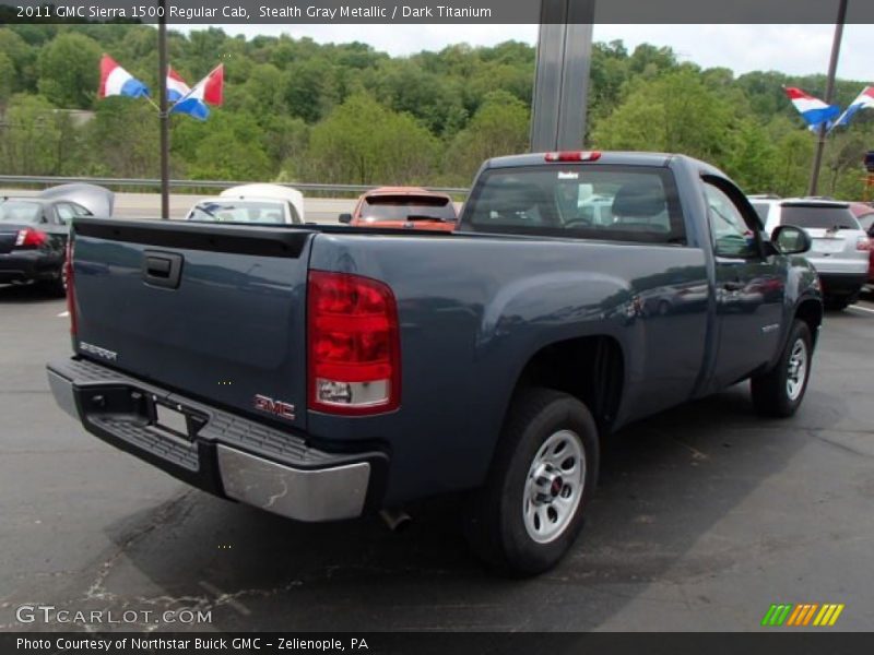 Stealth Gray Metallic / Dark Titanium 2011 GMC Sierra 1500 Regular Cab