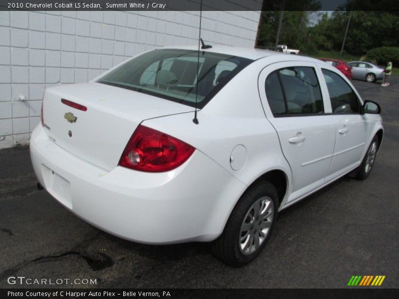 Summit White / Gray 2010 Chevrolet Cobalt LS Sedan
