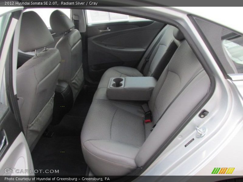 Radiant Silver / Gray 2012 Hyundai Sonata SE 2.0T