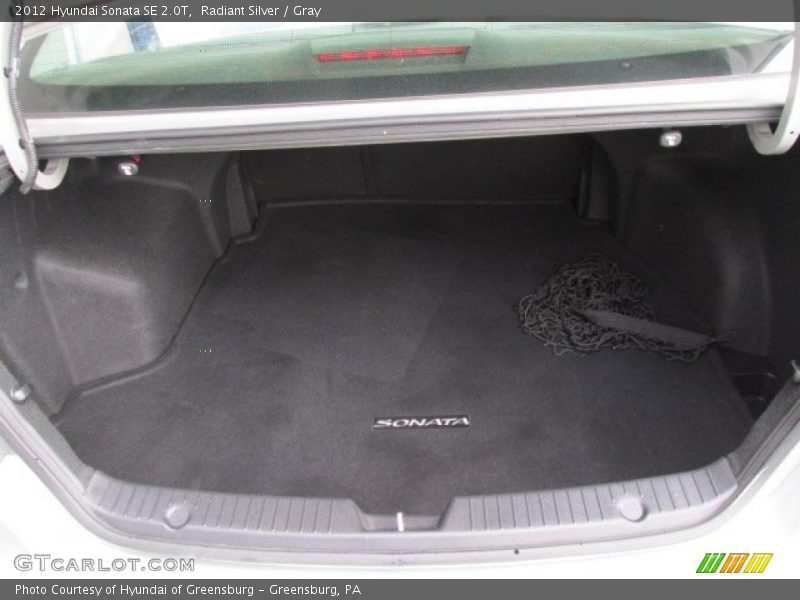 Radiant Silver / Gray 2012 Hyundai Sonata SE 2.0T