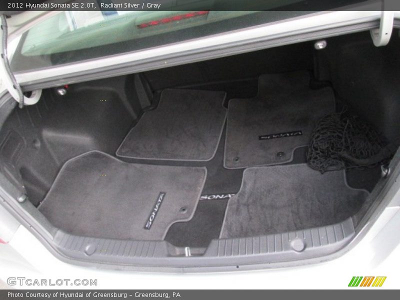 Radiant Silver / Gray 2012 Hyundai Sonata SE 2.0T