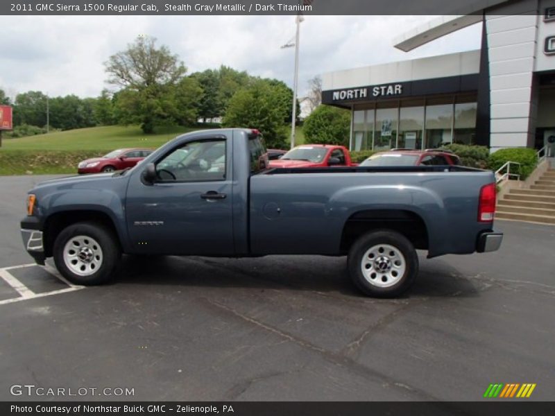 Stealth Gray Metallic / Dark Titanium 2011 GMC Sierra 1500 Regular Cab