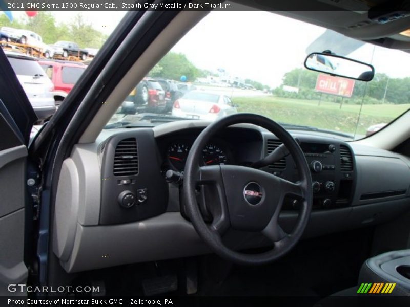 Stealth Gray Metallic / Dark Titanium 2011 GMC Sierra 1500 Regular Cab