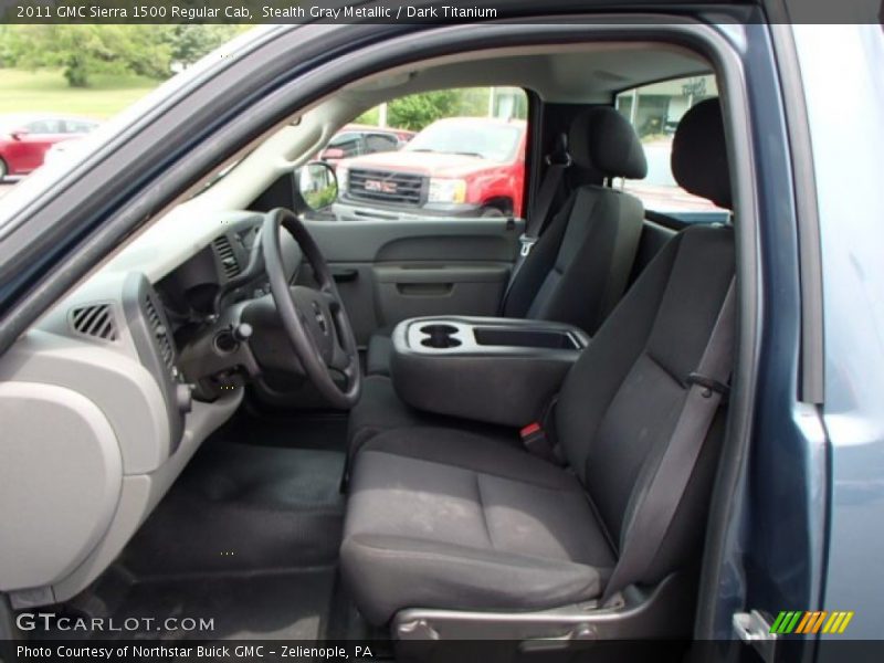 Stealth Gray Metallic / Dark Titanium 2011 GMC Sierra 1500 Regular Cab