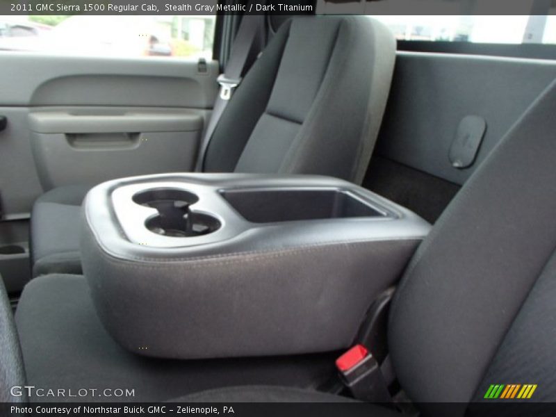Stealth Gray Metallic / Dark Titanium 2011 GMC Sierra 1500 Regular Cab