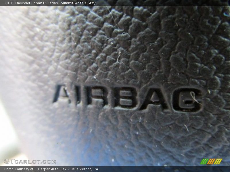 Summit White / Gray 2010 Chevrolet Cobalt LS Sedan