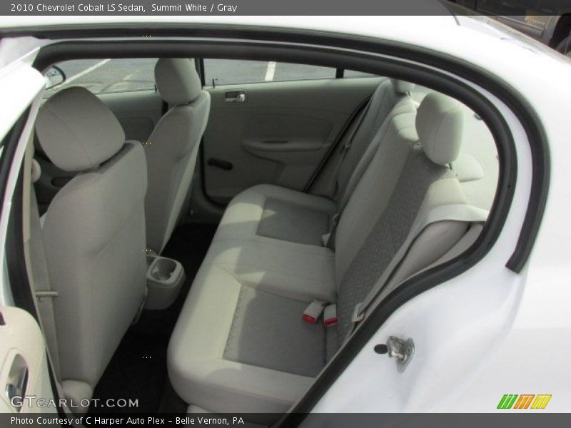Summit White / Gray 2010 Chevrolet Cobalt LS Sedan