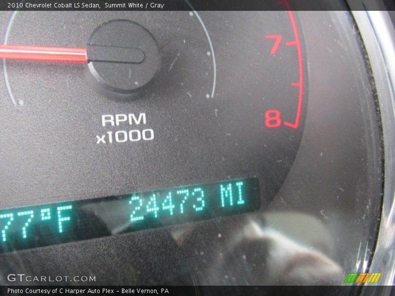 Summit White / Gray 2010 Chevrolet Cobalt LS Sedan