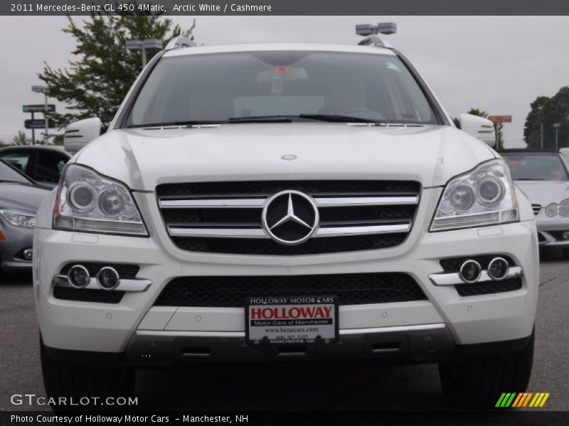 Arctic White / Cashmere 2011 Mercedes-Benz GL 450 4Matic