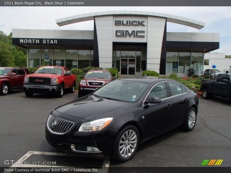 Black Onyx / Cashmere 2011 Buick Regal CXL