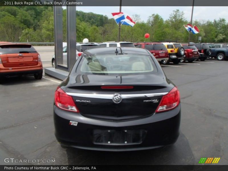 Black Onyx / Cashmere 2011 Buick Regal CXL