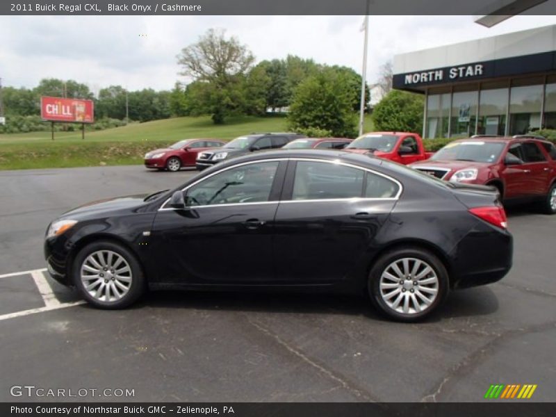 Black Onyx / Cashmere 2011 Buick Regal CXL