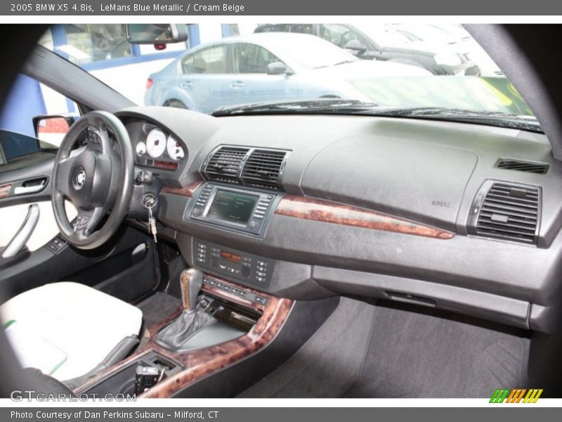 Dashboard of 2005 X5 4.8is