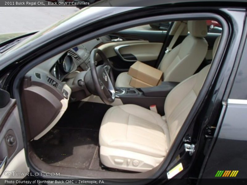 Black Onyx / Cashmere 2011 Buick Regal CXL