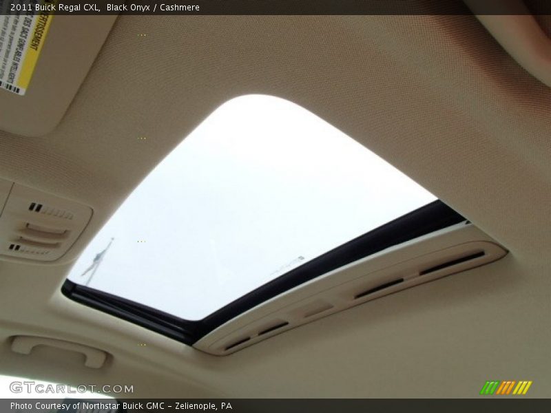 Black Onyx / Cashmere 2011 Buick Regal CXL