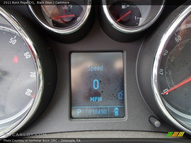 Black Onyx / Cashmere 2011 Buick Regal CXL
