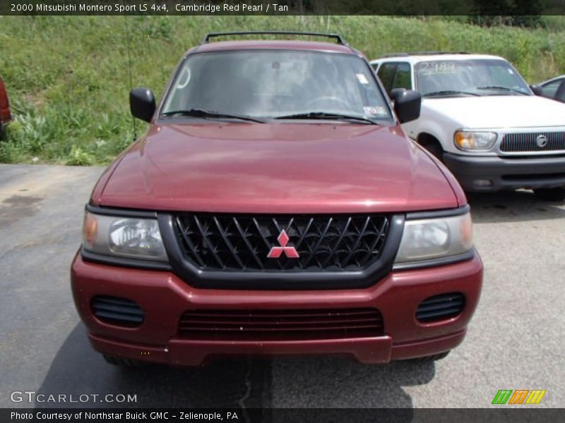  2000 Montero Sport LS 4x4 Cambridge Red Pearl