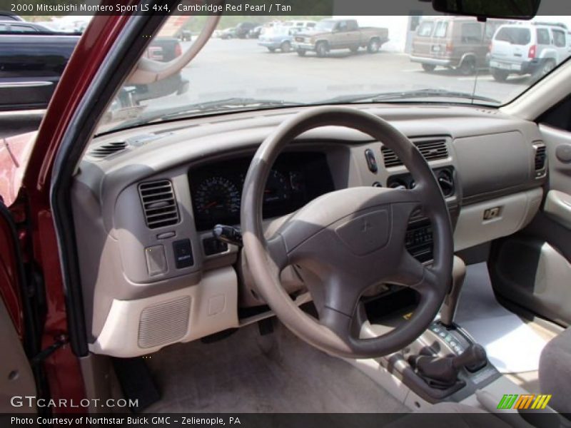 Dashboard of 2000 Montero Sport LS 4x4