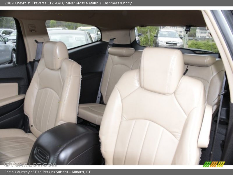 Rear Seat of 2009 Traverse LTZ AWD