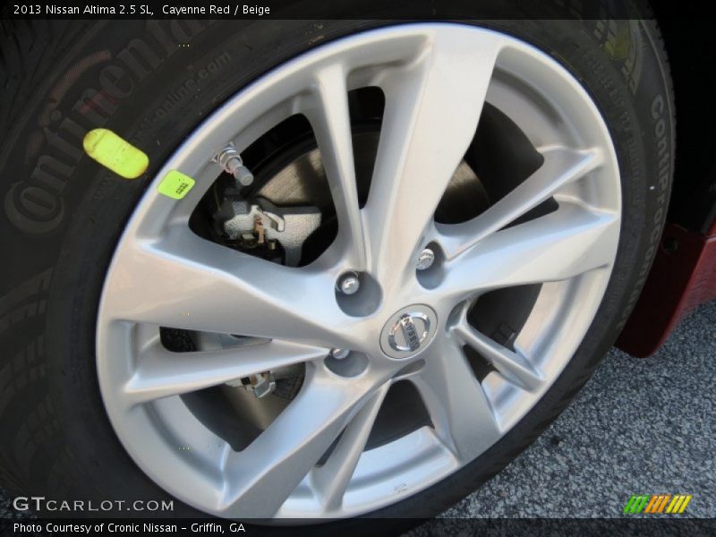 Cayenne Red / Beige 2013 Nissan Altima 2.5 SL