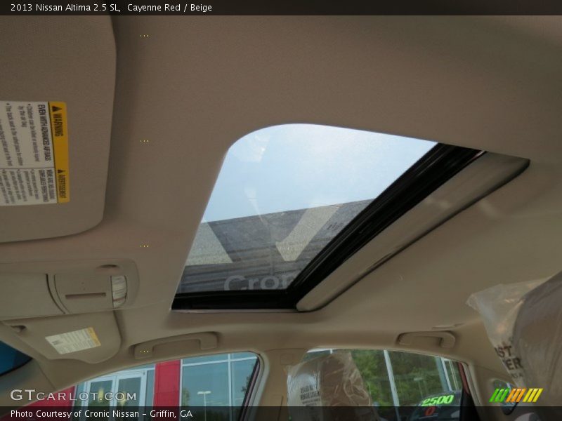 Cayenne Red / Beige 2013 Nissan Altima 2.5 SL