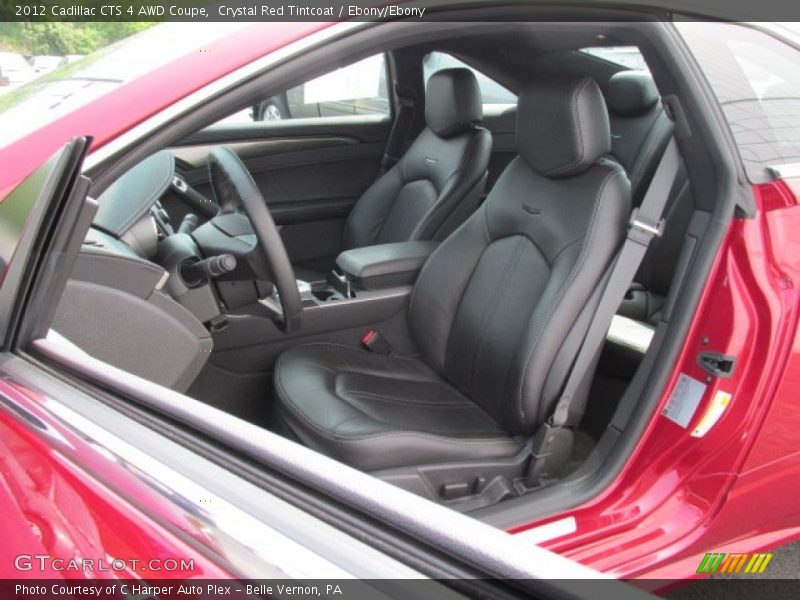 Crystal Red Tintcoat / Ebony/Ebony 2012 Cadillac CTS 4 AWD Coupe
