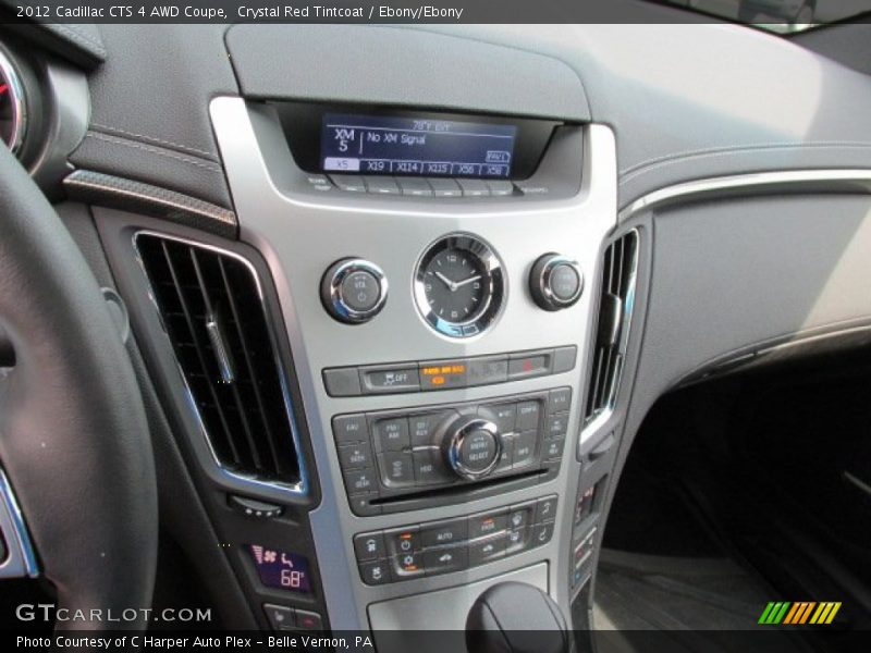 Crystal Red Tintcoat / Ebony/Ebony 2012 Cadillac CTS 4 AWD Coupe