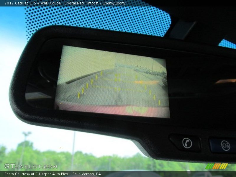 Crystal Red Tintcoat / Ebony/Ebony 2012 Cadillac CTS 4 AWD Coupe