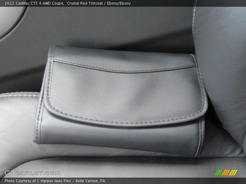 Crystal Red Tintcoat / Ebony/Ebony 2012 Cadillac CTS 4 AWD Coupe