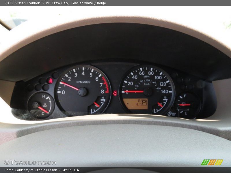  2013 Frontier SV V6 Crew Cab SV V6 Crew Cab Gauges