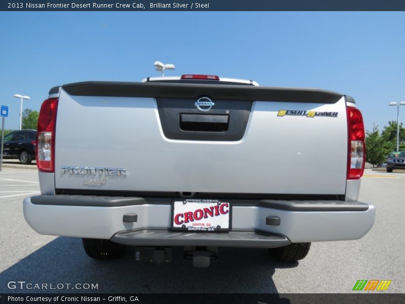 Brilliant Silver / Steel 2013 Nissan Frontier Desert Runner Crew Cab