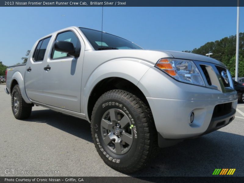 Front 3/4 View of 2013 Frontier Desert Runner Crew Cab