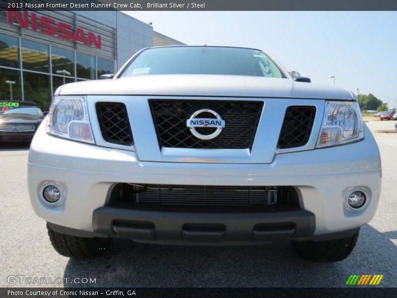 Brilliant Silver / Steel 2013 Nissan Frontier Desert Runner Crew Cab