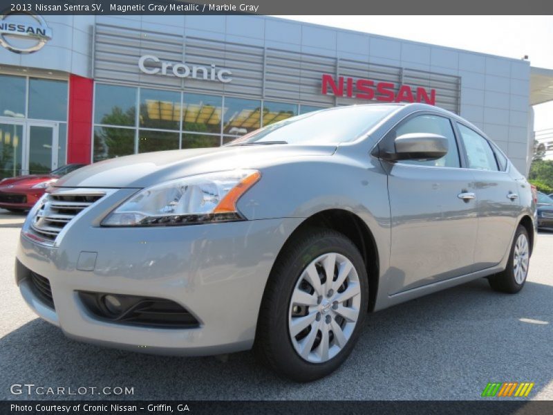 Magnetic Gray Metallic / Marble Gray 2013 Nissan Sentra SV