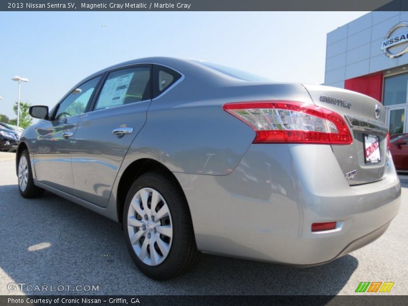 Magnetic Gray Metallic / Marble Gray 2013 Nissan Sentra SV