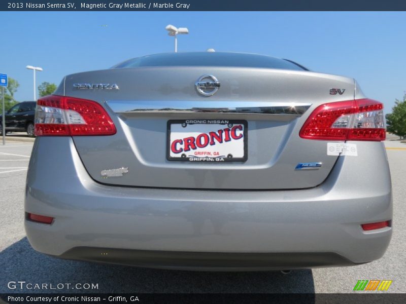 Magnetic Gray Metallic / Marble Gray 2013 Nissan Sentra SV