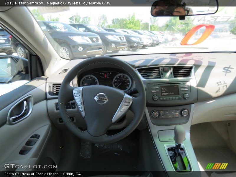 Magnetic Gray Metallic / Marble Gray 2013 Nissan Sentra SV