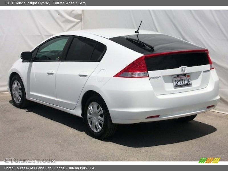 Taffeta White / Gray 2011 Honda Insight Hybrid