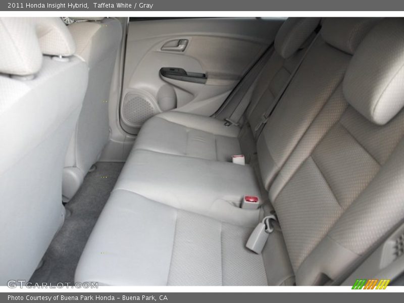 Taffeta White / Gray 2011 Honda Insight Hybrid