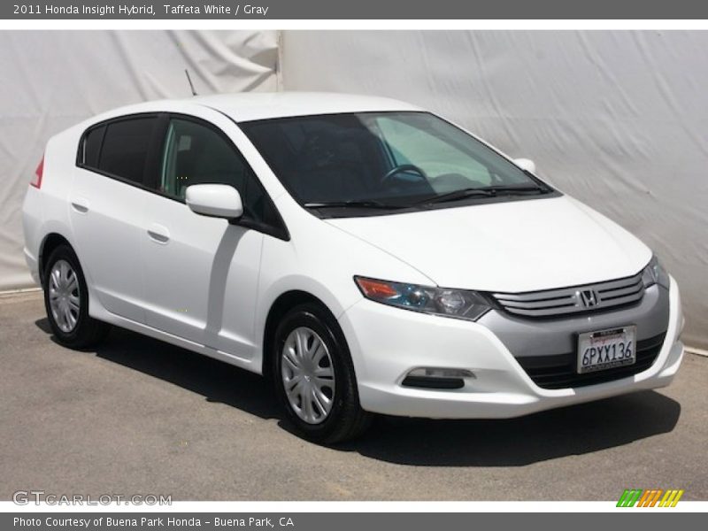 Taffeta White / Gray 2011 Honda Insight Hybrid